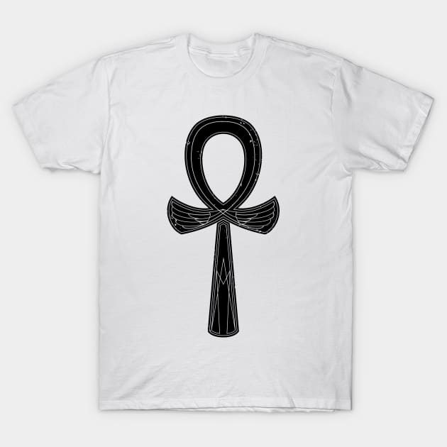 Ankh Symbol T-Shirt by marieltoigo